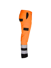 TAPED HI VIS TWO TONE CARGO TROUSERS
