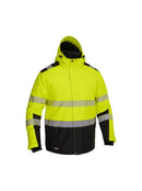 MALCOLM HI VIS RAIN PARKA – Yellow / Black (701 / TT09)