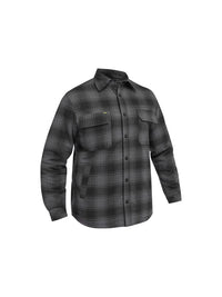 KENT JACKET WITH SHERPA LINING - Charcoal Tiles (862 / CGRY) - FRONT