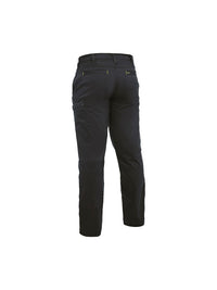 ASCOT TRS LIGHT STRETCH CARGO TROUSERS - Black (200 / BBLK) - BACK