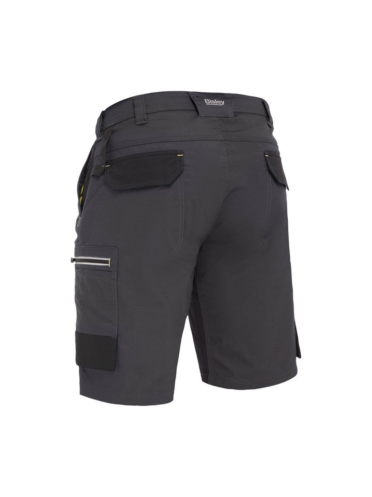 OLIVER TWO-TONE SHORTS CARGO SHORTS MECHANICAL STRETCH - Grey (800 / BGRY) - BACK