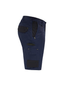 OLIVER TWO-TONE SHORTS CARGO SHORTS MECHANICAL STRETCH - Navy (346 / BPCT) - SIDE VIEW (RIGHT)