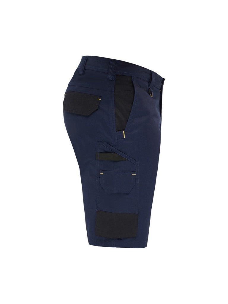 OLIVER TWO-TONE SHORTS CARGO SHORTS MECHANICAL STRETCH - Navy (346 / BPCT) - SIDE VIEW (RIGHT)